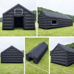 Black Inflatable Party Tent Inflatable Venue Tent
