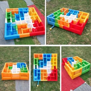 Carnival Games Giant Colorful Inflatable Maze